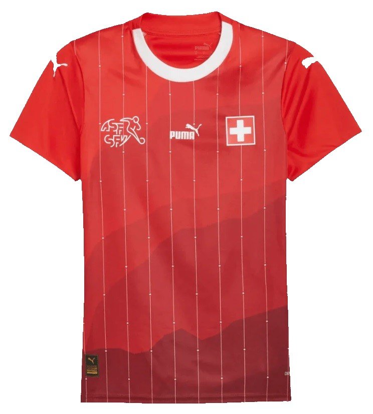 Camisa I Seleção da Suiça 2023 Puma oficial 